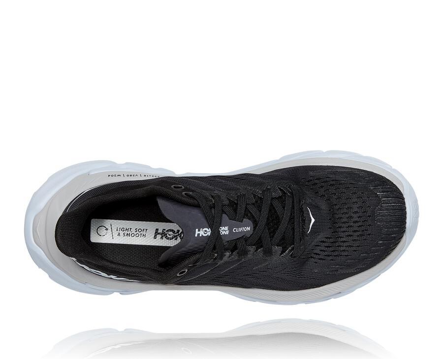 Hoka One One Løbesko Herre - Clifton Edge - Sort/Hvide - 053712IUW